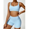 Женский спортивный комплект Shorts Push-up + Top model 128